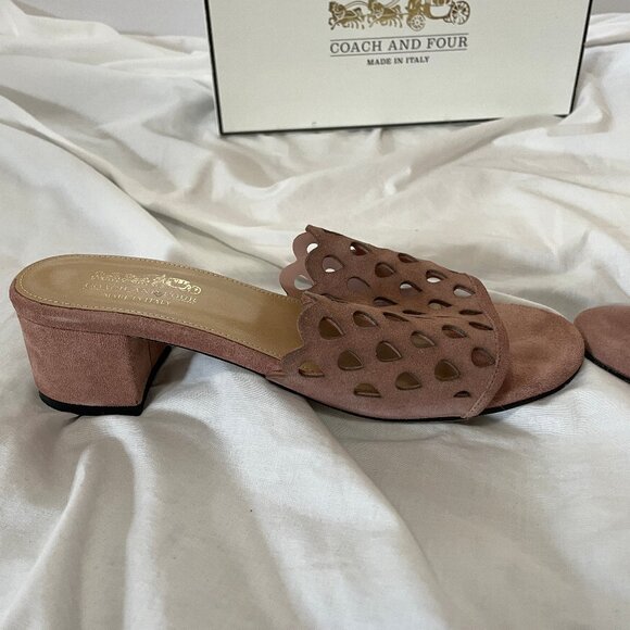 Coach and Four Pink Sandals - Picture 8 of 16